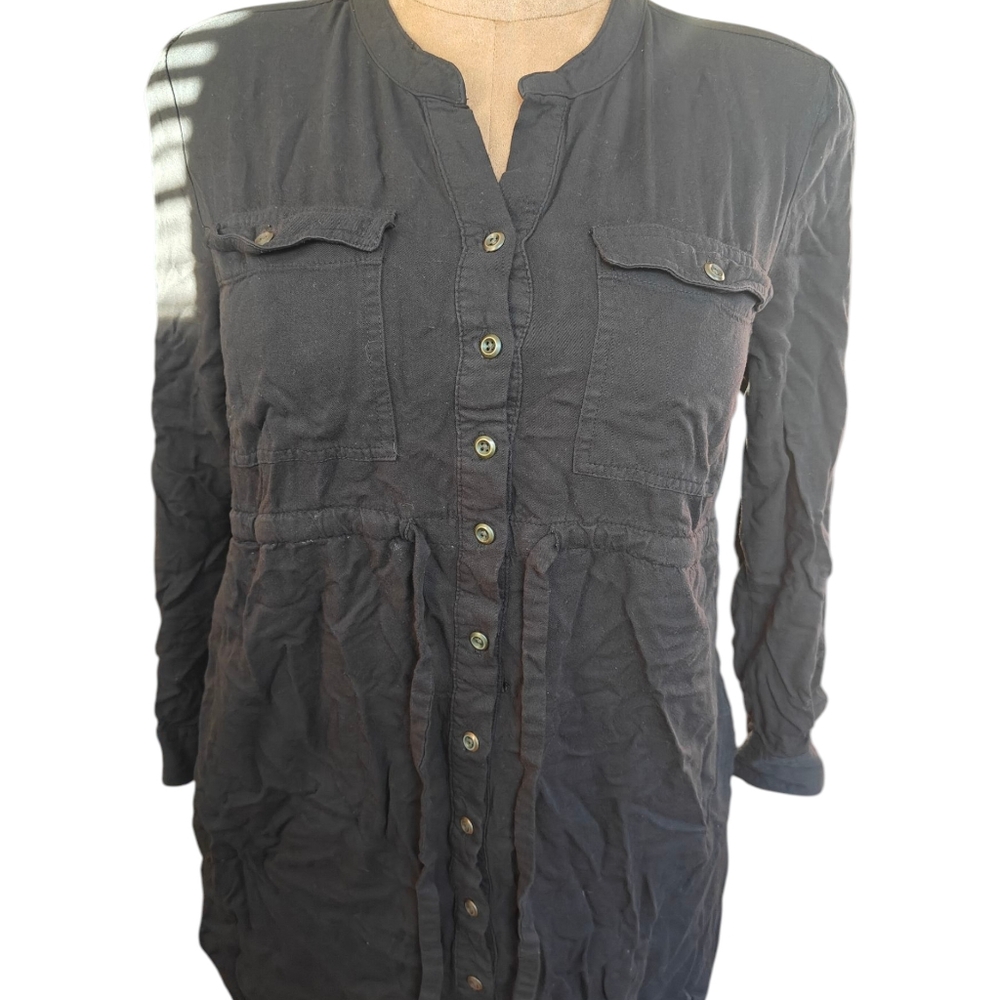 Old Navy Black Maternity Shirt